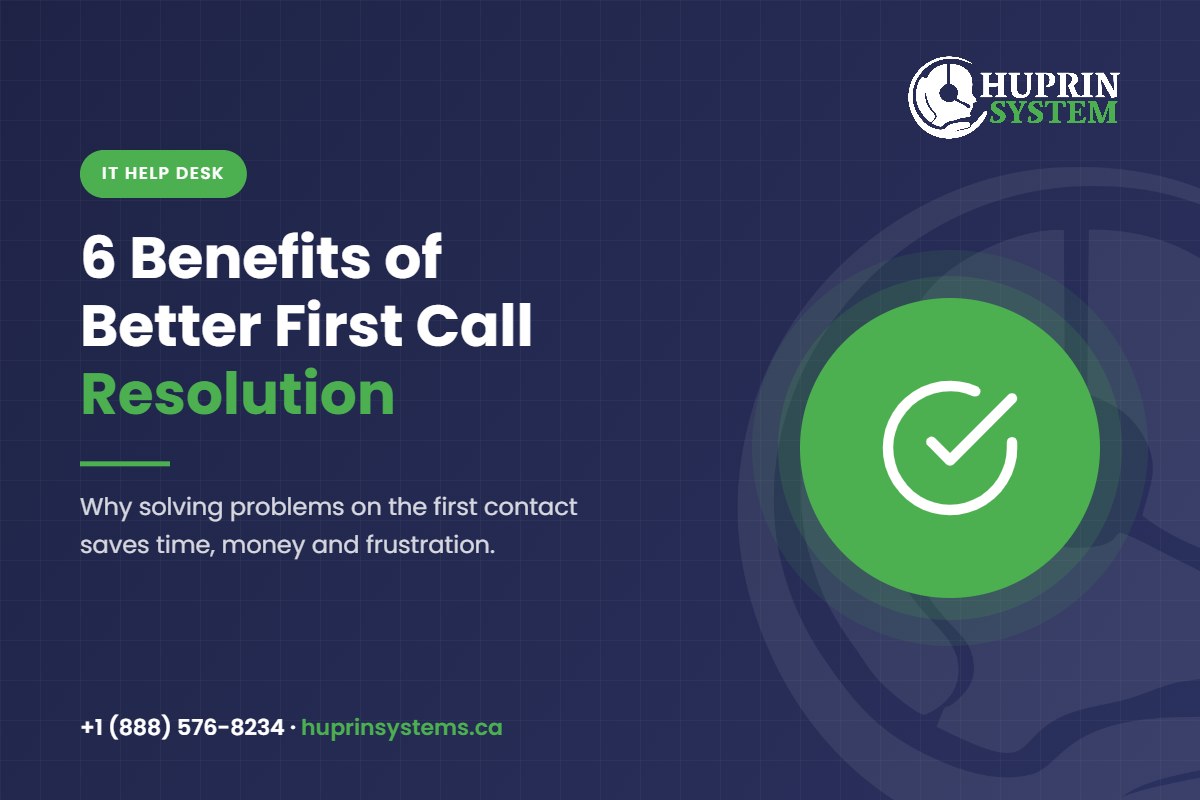 6 Benefits of a Higher First Call Resolution Rate
