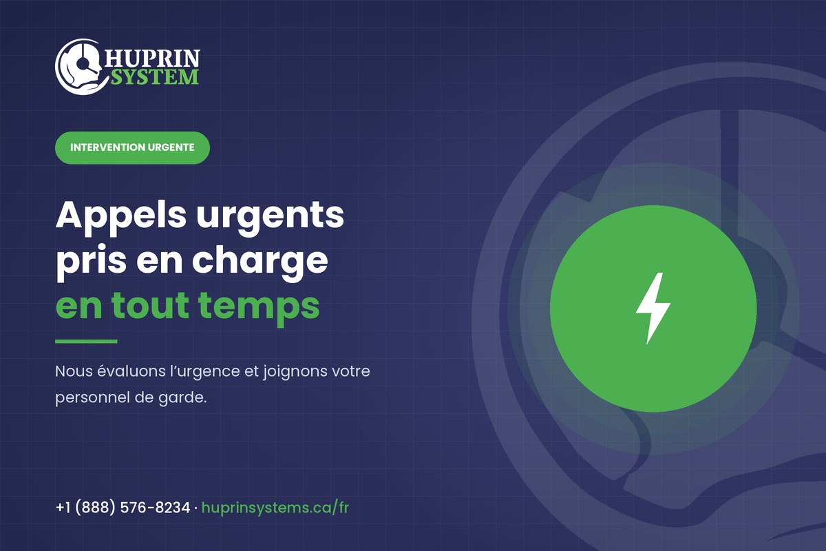 Service d’intervention urgente de HuPrin Systems