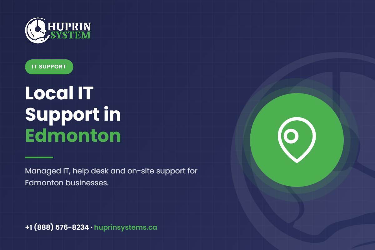 IT support in Edmonton by HuPrin Systems