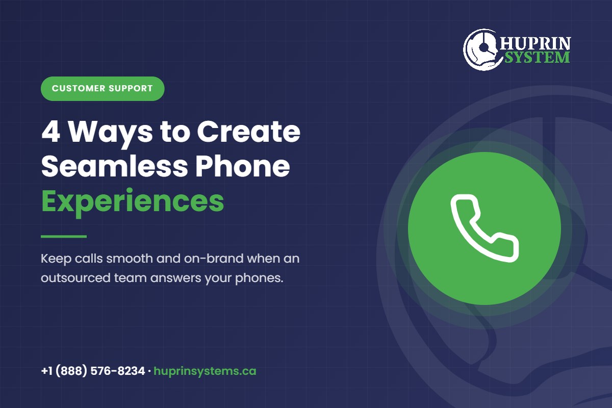 4 Ways to Give Callers a Seamless Phone Experience with an Outsourced Help Desk